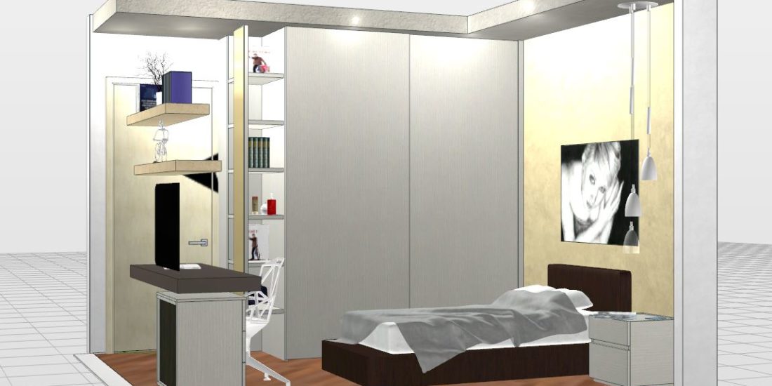 Progettazione Cameretta Teenager